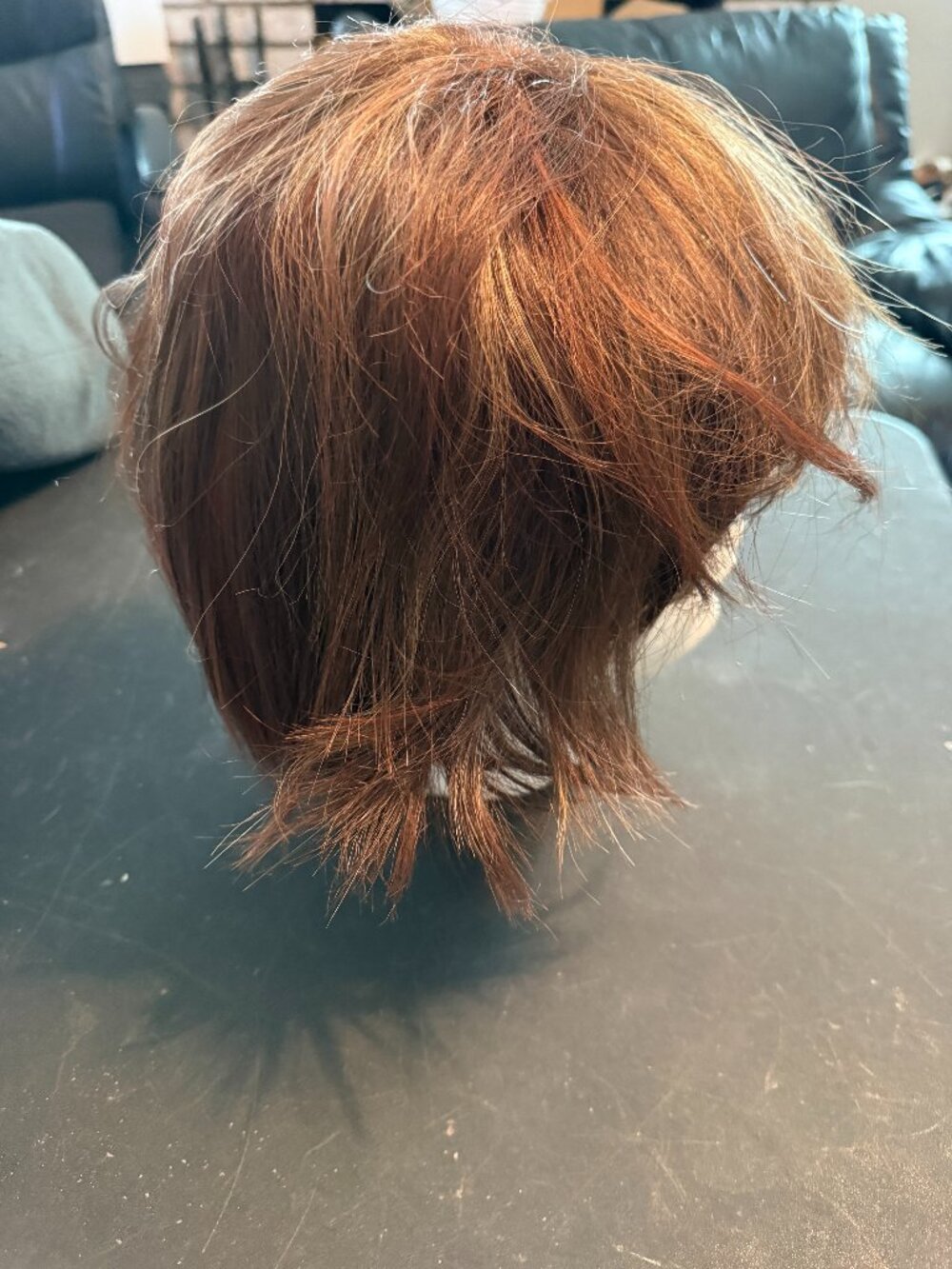 3 Godiva's Secret Wigs SHORT LIGHT BROWN WITH HIGHLIGHTS LAYERED NATURAL